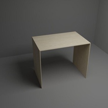 desktop 3d model in table 3dexport furniture wood interior contemporary design 3d print model - Mito3D