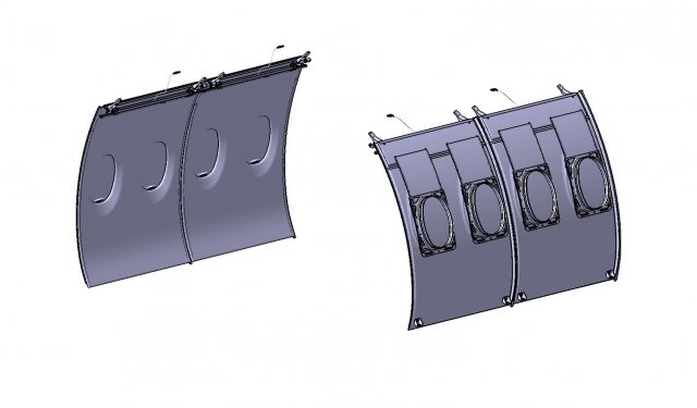 detalhado aeronave parede lateral painéis modelo criada real unidades estude recursos assy 3d measurement has carefully baixando 3D print model - Mito3D