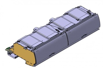 détaillé arrimage poubelle avion bin 3d modèle établi réel unités measurement étude fonctionnalités carefully poids 27 052kg fichier 3d print model - Mito3D