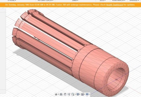 detalle gratis mecánico partes tubo hidráulica 3d print model - Mito3D