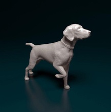 Alemán cabello corto perro animal listo imprimir stl obj cazar 3d print model - Mito3D