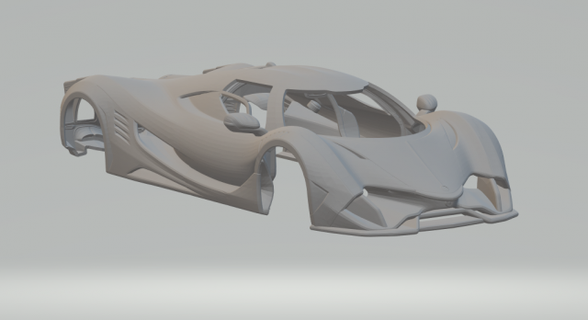 desenvolver dezesseis 3d impressão modelo veículo diecast hotwheels fenda slotcar slot car quente brinquedos carro 3dpirnt imprimível 3d print model - Mito3D