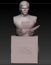 Dexter Morgan diorama ventilador arte 3d print model - Mito3D