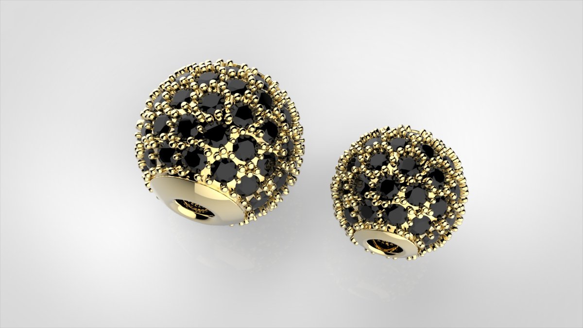 diamond beads 3D print model - Mito3D