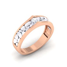 diamante casal anel anéis senhores senhoras jóias 3d print model - Mito3D