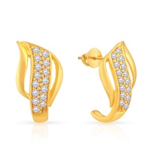 boucles d'oreilles en diamant joyau bijoux topes à l'oreille boucle d'oreille le les diamants la cnc 3dprintable mignon l'amour couple or d'argent platine léger de fleur jewells spirale 3d print model - Mito3D