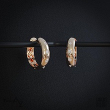 diamond earrings luxury jewellery diamonds cncmodel 3d print model - Mito3D
