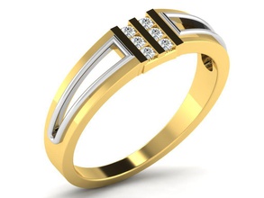 elmas yüzük bayanlar bayanlar-ring takı 3d print model - Mito3D