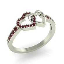 anello di diamanti signore le cocktail diamante gioielli 3d print model - Mito3D