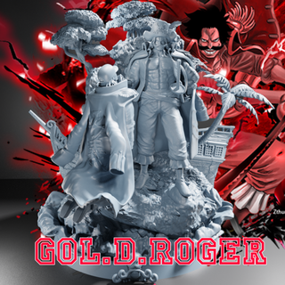 Diorama gol Roger Pirat king Stück 3d Modell Skulptur ruffy nami Sanji Kaido Bigmom Schenkel Ausrüstung Nika 3d print model - Mito3D