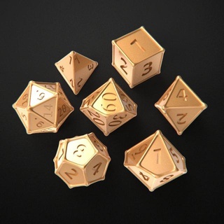 dice set table 3d print model - Mito3D