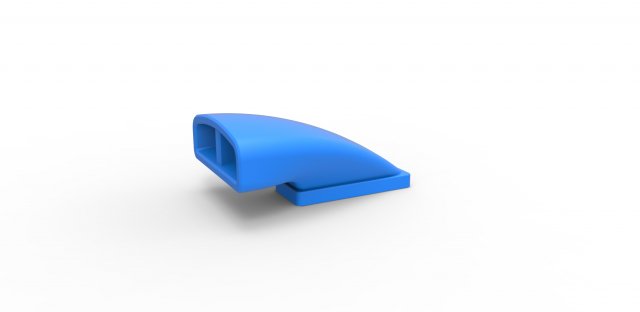 diecast ar ingestão 7 escala 1 25 entrada motor brinquedo impressão imprimível 3D print model - Mito3D