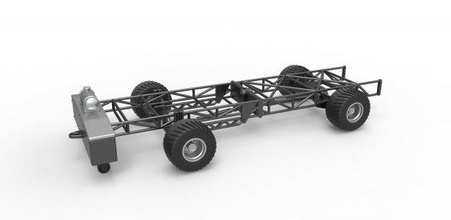 diecast chassis 4wd pulling truck scale 1 25 chassis pullingtruck truckpulling puller power drag dragster supermodified awd 4x4 4wd race diecast toy scaled print printable