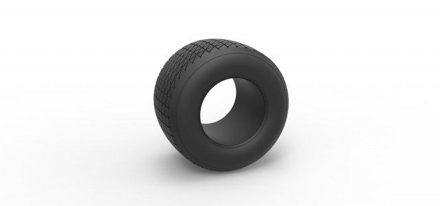 diecast sujeira arrancada corrida pneu 15 escala 1 25 veículo roda sujo carro sprintcartire brinquedo impressão imprimível 3d print model - Mito3D