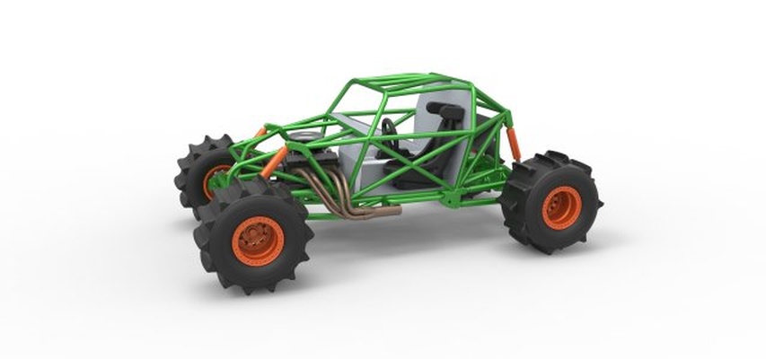 diecast formula road version 2 base scale 1 to 25 3d print model in vehicle 3dexport chassis formulaoffroad offroad unlimited sport awd v8 toy scaled printable 3d print model - Mito3D