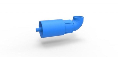 diecast jet engine 6 scale 1 25 jetengine toy scaled print printable 3d print model - Mito3D