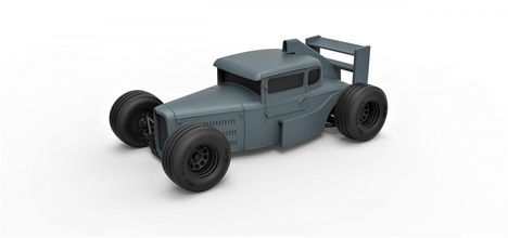 diecast modelo de hot rod fórmula uno la escala 1 a 24 coche vehículo leche f1 formulaone concepto fundido presión juguete impresión imprimible raza hobby 3d print model - Mito3D