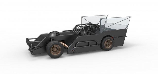 döküm haydut şekil 8 değiştirilmiş stok mevcut araba ölçek 1 25 araç kanatlı kanat asfalt modifiye yarış nostaljik arabası v8 figure8 ölçekli oyuncak Yazdır yazdırılabilir pisti 3d print model - Mito3D