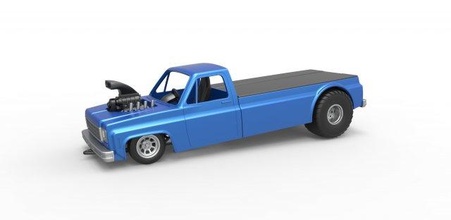 diecast pulling truck 2wd scale 1 25 tuck pullingtruck truckpulling puller power drag dragster supermodified v8 race diecast toy scaled print printable