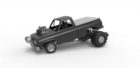 diecast school pulling truck 2wd scale 1 25 tuck pullingtruck truckpulling puller 2wd oldschool drag dragster supermodified v8 race diecast toy scaled print printable