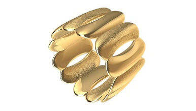 anillos diferentes anillo 3d print model - Mito3D