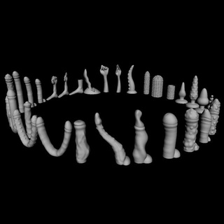 Dildos Stecker scannt Repliken Penisse juguete Finger Fisting Vaginas Sex komisch arte Variados wirtschaftlich gratis 3d print model - Mito3D