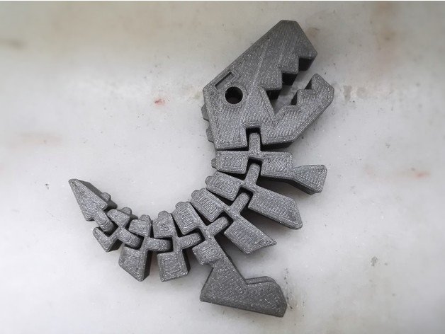 Dinozor bulmaca dinozorlar mafsallı oyuncaklar 3D print model - Mito3D