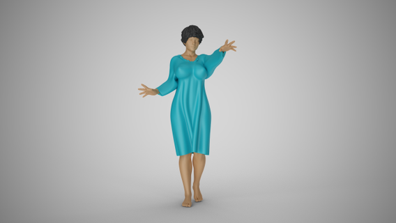 direction night 3d print model woman beautiful beauty body female fresh girl green happy health natural palm perfect pretty shirt spring women young miniatures 3d print model - Mito3D