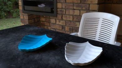 prato folha pires Sabonete decoração jantar pratos talheres banheiro miniatura interior utensílios domésticos cozinha geométrico mobília cerâmica casa suporte 3d print model - Mito3D
