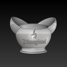 disney inspiriert saftig topf disneyland logo 3d drucken bereit modell dekor 3dexport 3d print model - Mito3D
