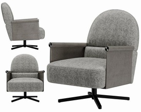 ditra Italia beyl alto divano poltrona dire tagliare mescolare pelle chaise sala plaid cuscino tessuto contemporaneo moderno 3d print model - Mito3D