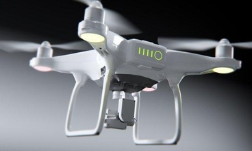 dji phantom 4 quadcopter drone 3d model in copter 3dexport 3ds vray corona mental ray 3d print model - Mito3D