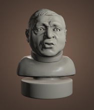 dobkin 3d impressão modelo in homem 3dexport carcóvia ucrânia parlamento ministro presidente político borda jogos escultura retrato fracasso 3d print model - Mito3D