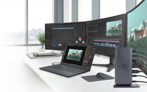 attracco stazione computer portatile pc desktop supporto per laptop 3d print model - Mito3D