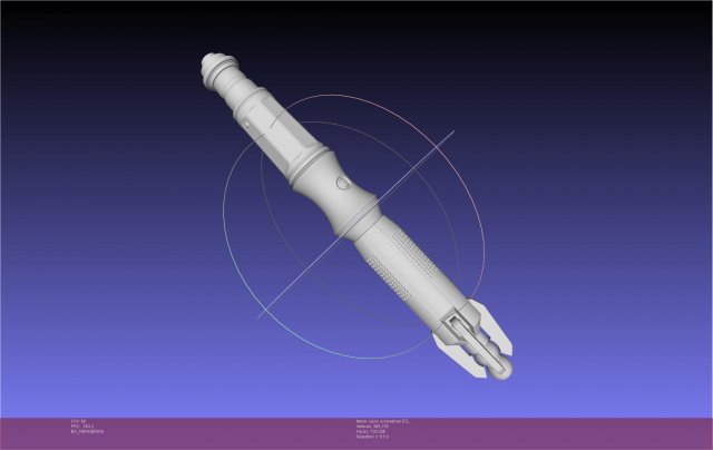 doctor 11-12 sonic screwdriver replica cosplay costume scifi doctor-who 12th 11th sonic-screwdriver 3D print model - Mito3D