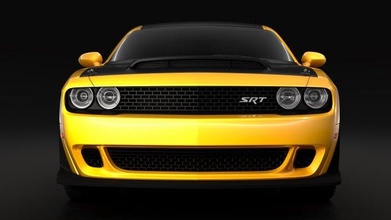 dodge challenger srt demon prototype 2018 high quality poly muscle car american super fast furious pony powerful ultimate sport supercharged 3d print model - Mito3D