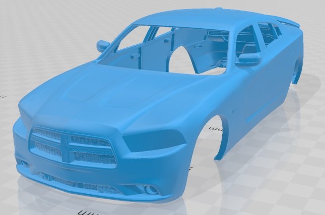 schivare caricabatterie lx 2011 stampabile corpo macchina 3d stampa modello in settore automobilistico 3dexport fessura scalextric tamiya rc miniz passatempo micro 3D print model - Mito3D