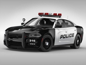 dodge charger police 2015 3d model in sedan 3dexport rt cruiser pursuit law enforcement nypd cop car auto automobile sportscar sports usa policecar copcar 3d print model - Mito3D
