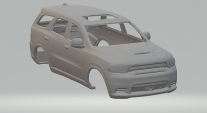 dodge durango 3d print model in vehicle 3dexport diecast slot-car slotcar slot car hot hotwheels rc 3d print model - Mito3D