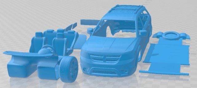 esquiva 2011 imprimível carro automotivo fenda escalextrico Tamiya rc miniz passatempo micro 3d print model - Mito3D