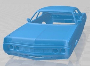 dodge polara hardtop coupe 1970 printable body car slot scalextric tamiya rc miniz hobby micro 3d print model - Mito3D