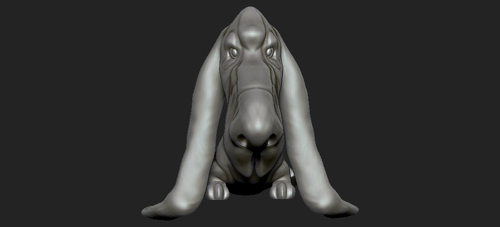 chien 3d impression modèle in animaux 3dexport 3dmodel 3D print model - Mito3D