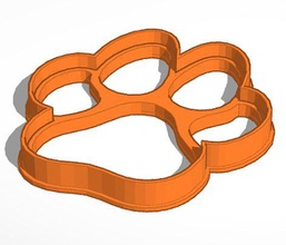 dog feet 3d print model in biology 3dexport cookie 3d print model - Mito3D
