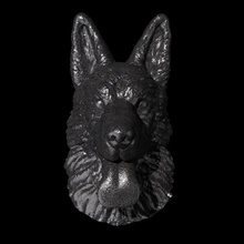 dog pastor aleman 3d print model in sculpture 3dexport animal design diseo art 3d print model - Mito3D