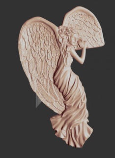 porta telaio angelo 3d print model - Mito3D