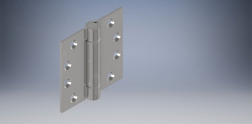 door hinge free 3d print model in furniture 3dexport doors accessories hardware 3d print model - Mito3D