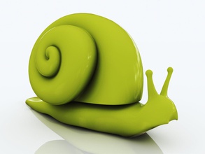 door stopper - snail 3d print model - Mito3D