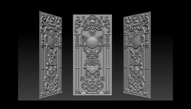 kapılar s cnc in stl 3d yazdır model dekor 3dexport dekoratif rozet süs dekorasyon rahatlama basrelief mobilya dosyalar desen duvar kaplama rozetler paneller tasarım inşa etmek 3d print model - Mito3D