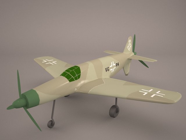 dornier do 335a 12 3d modell kämpfer 3dexport 335 flugzeug deutsche ww2 bomber luftwaffe reich militär armee 3D print model - Mito3D