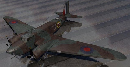 douglas digby mk-1 rcaf aircraft plane warplane military historic ww2 wwii american canadian maritime reconnaissance bomber 3d print model - Mito3D